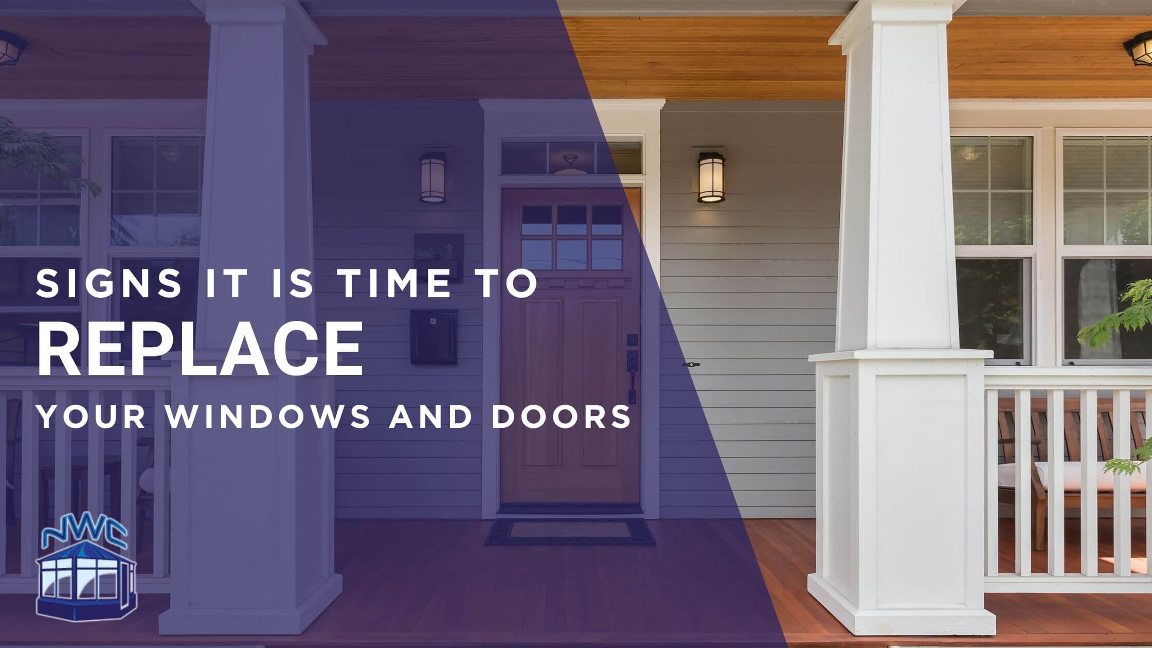 Signs to replace your windows and doors