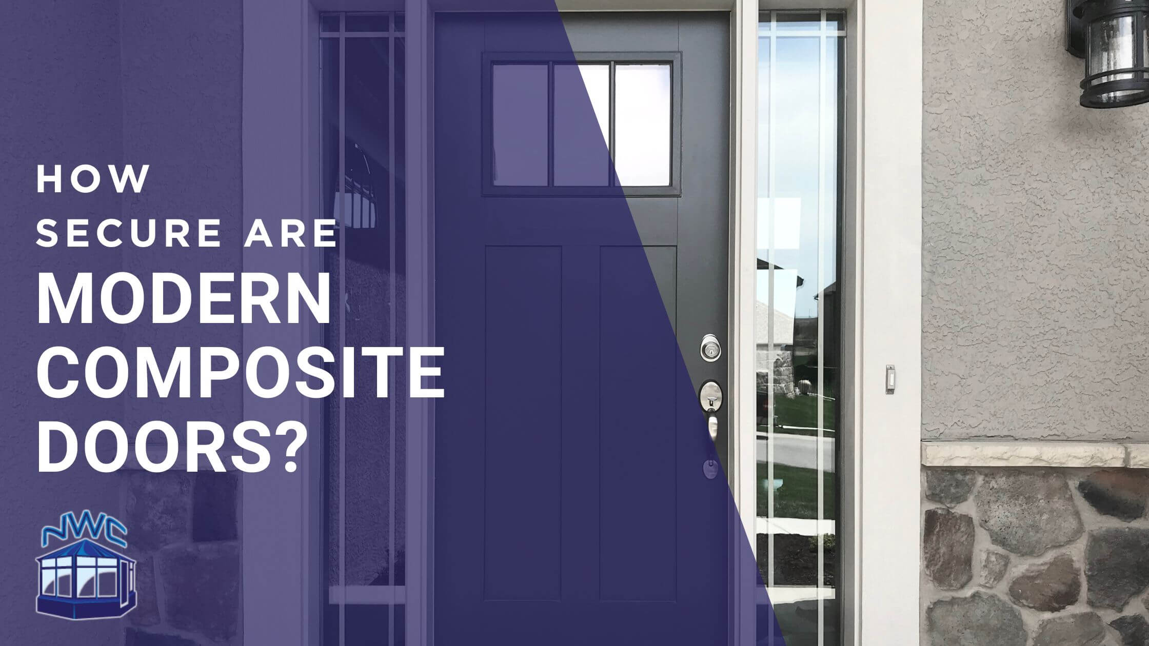 How secure are modern composite doors? blog
